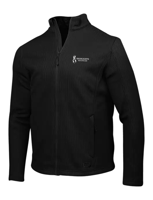 OGIO Blacktop Grit Fleece Jacket w/Highlights Healthcare Logo