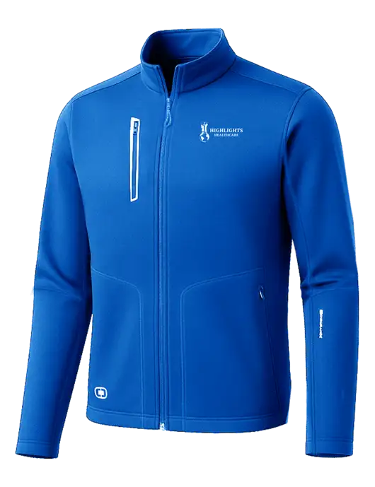 OGIO Royal Blue Endurance Fulcrum Full-Zip w/Highlights Healthcare Logo
