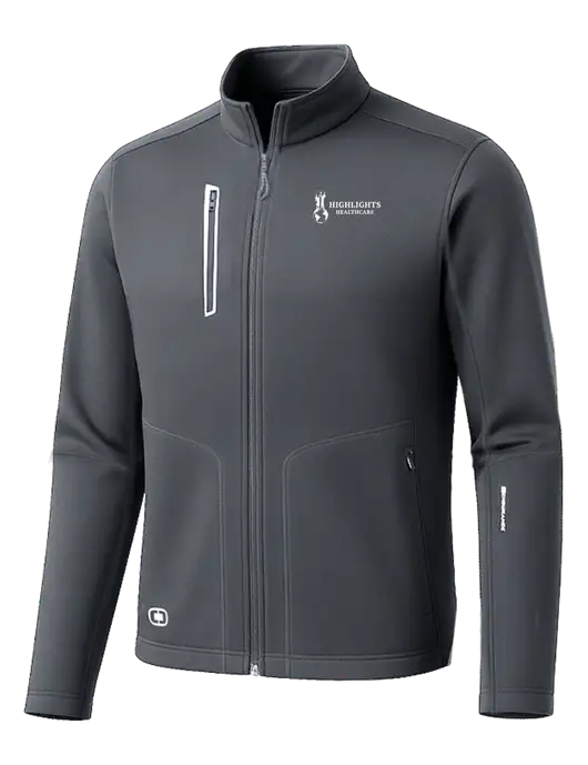 OGIO Dark Grey Endurance Fulcrum Full-Zip w/Highlights Healthcare Logo