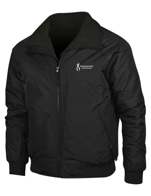 True Black/True Black Classic Challenger Jacket w/Highlights Healthcare Logo