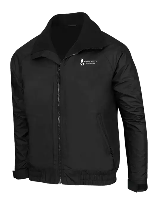 True Black/True Black Classic Competitor Jacket w/Highlights Healthcare Logo