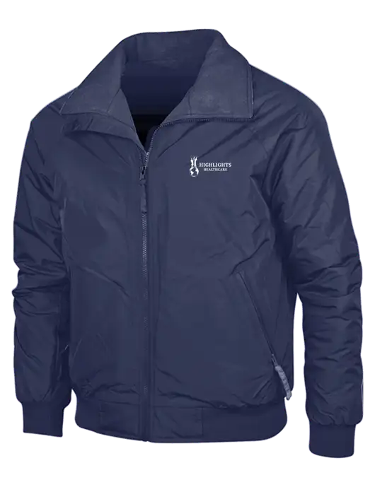 Navy/Navy Classic Challenger Jacket w/Highlights Healthcare Logo