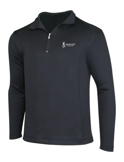 NIKE Black Sport Cover-Up w/Highlights Healthcare Logo